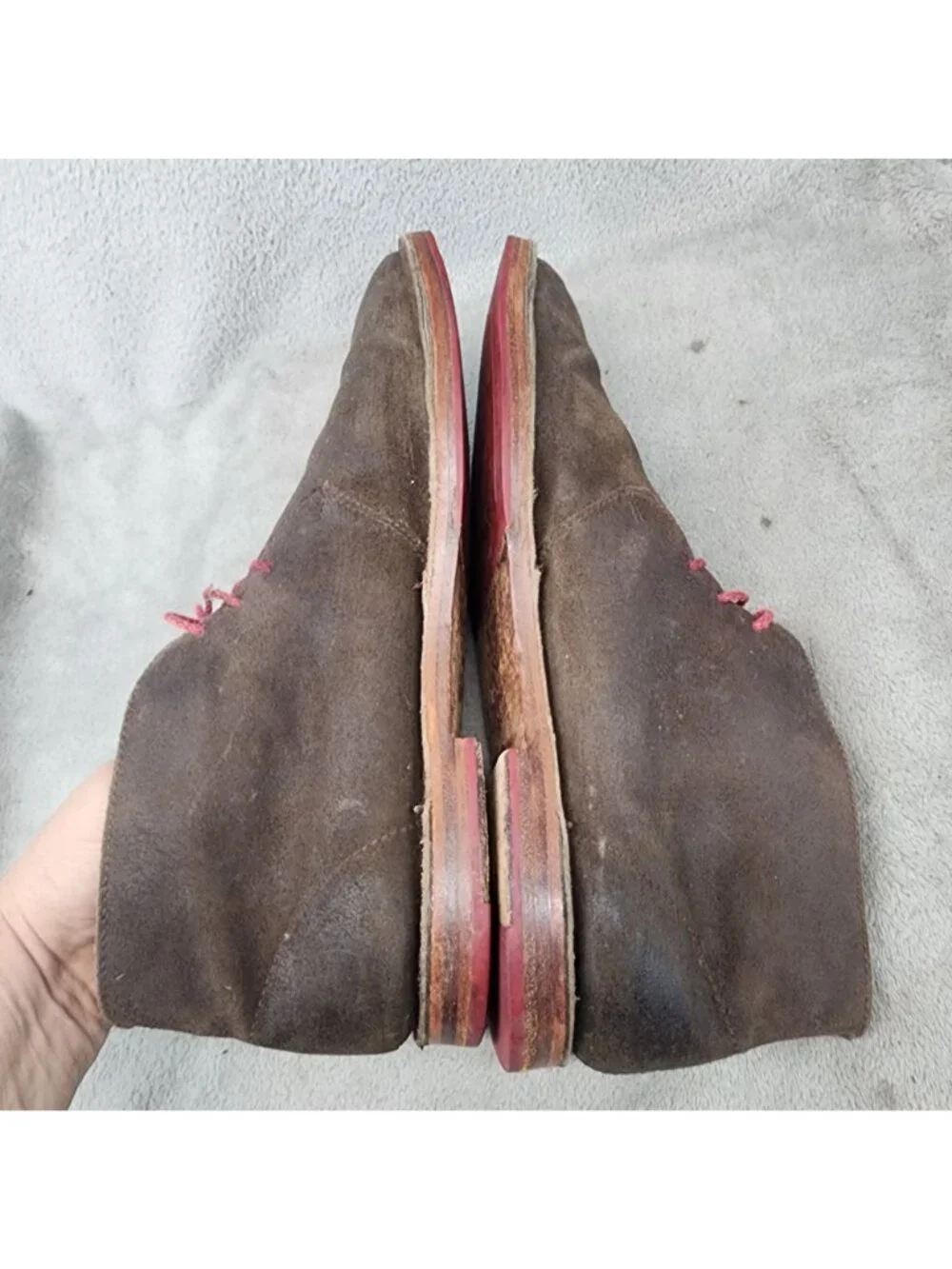 Cole Haan Shoes Mens Size 10.5 Brown Suede Chukka Boots *Read*